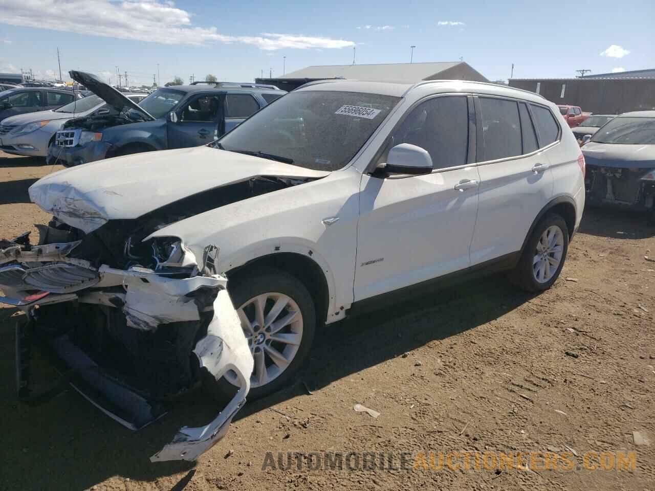 5UXWX9C50G0D64500 BMW X3 2016