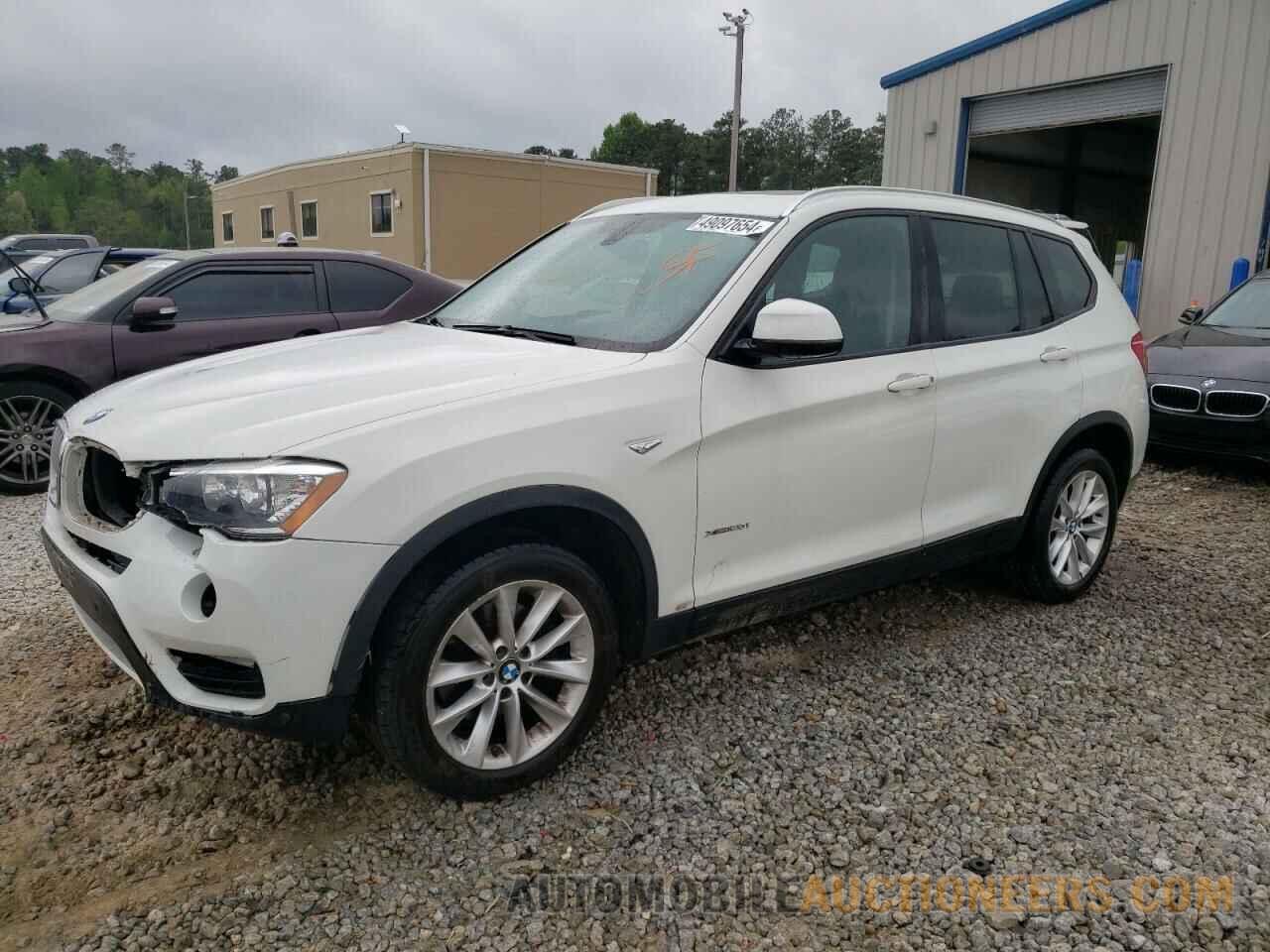 5UXWX9C50G0D66490 BMW X3 2016