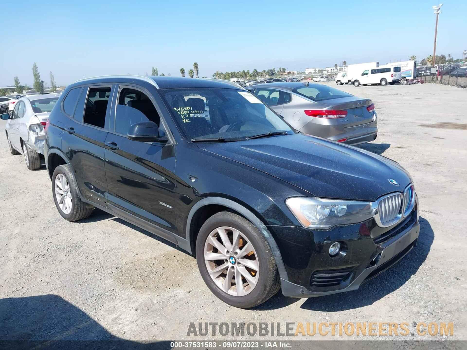 5UXWX9C50G0D69518 BMW X3 2016