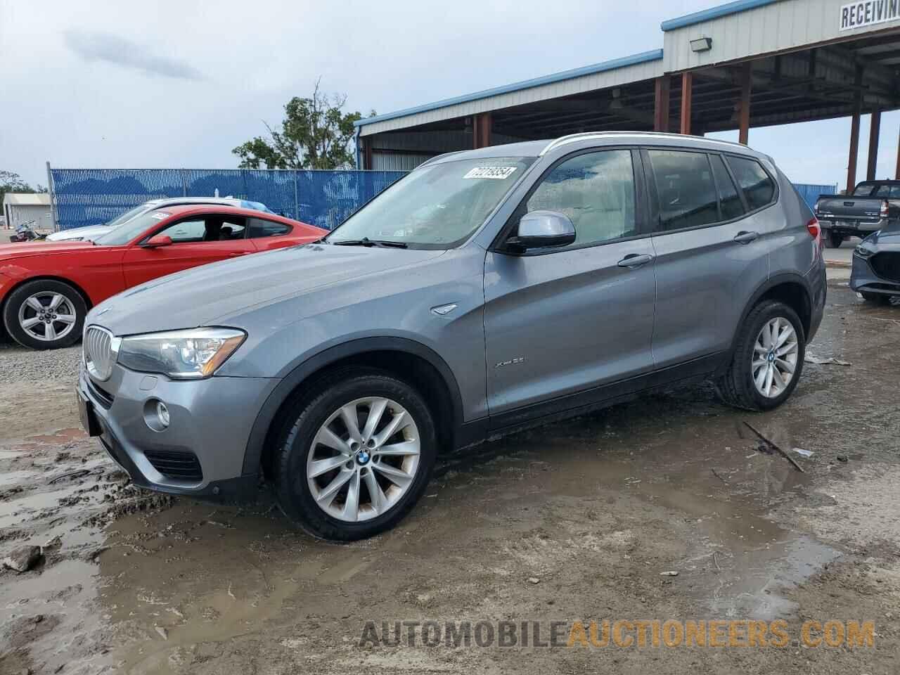 5UXWX9C50G0D69664 BMW X3 2016