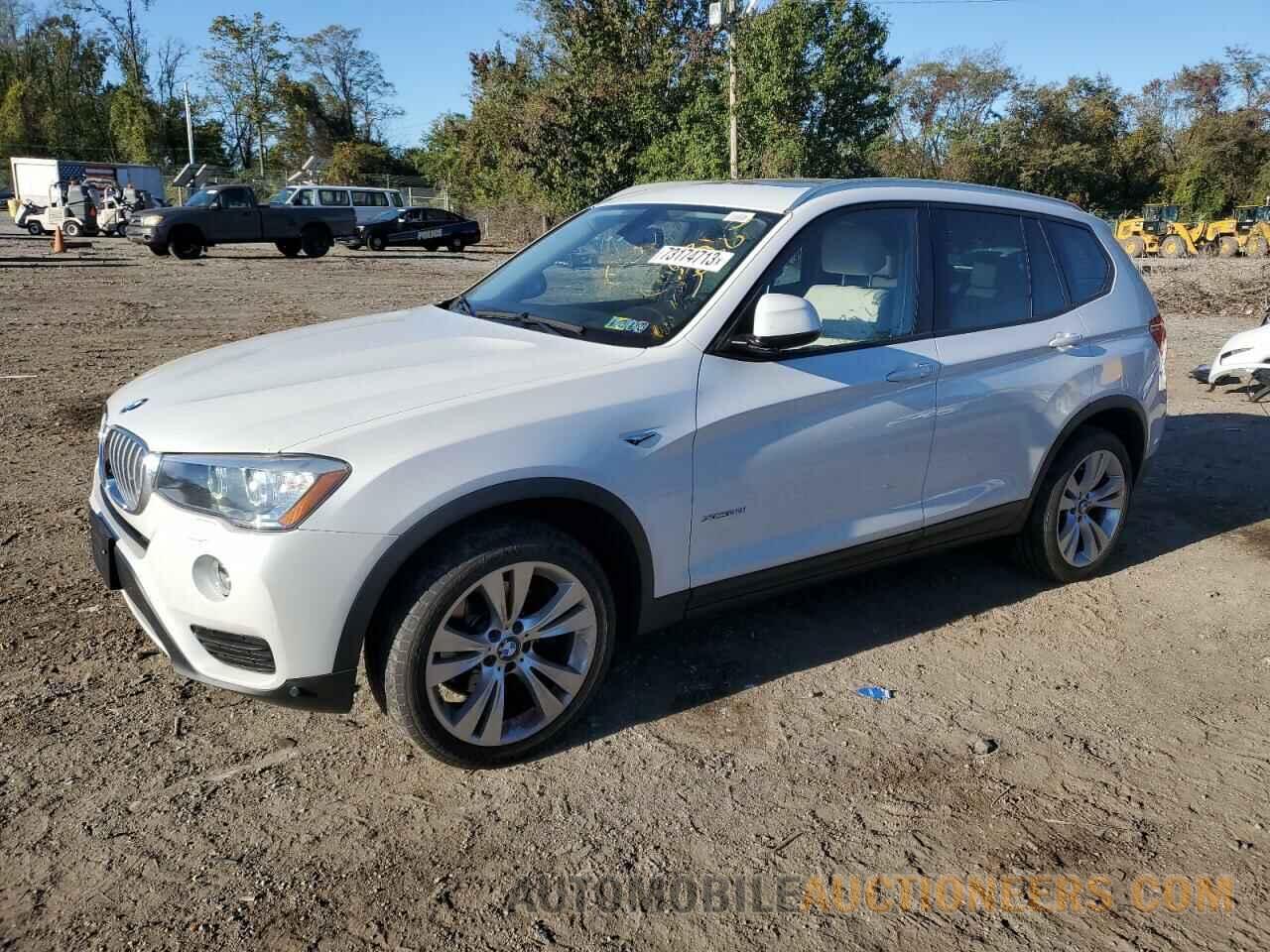 5UXWX9C50G0D72323 BMW X3 2016