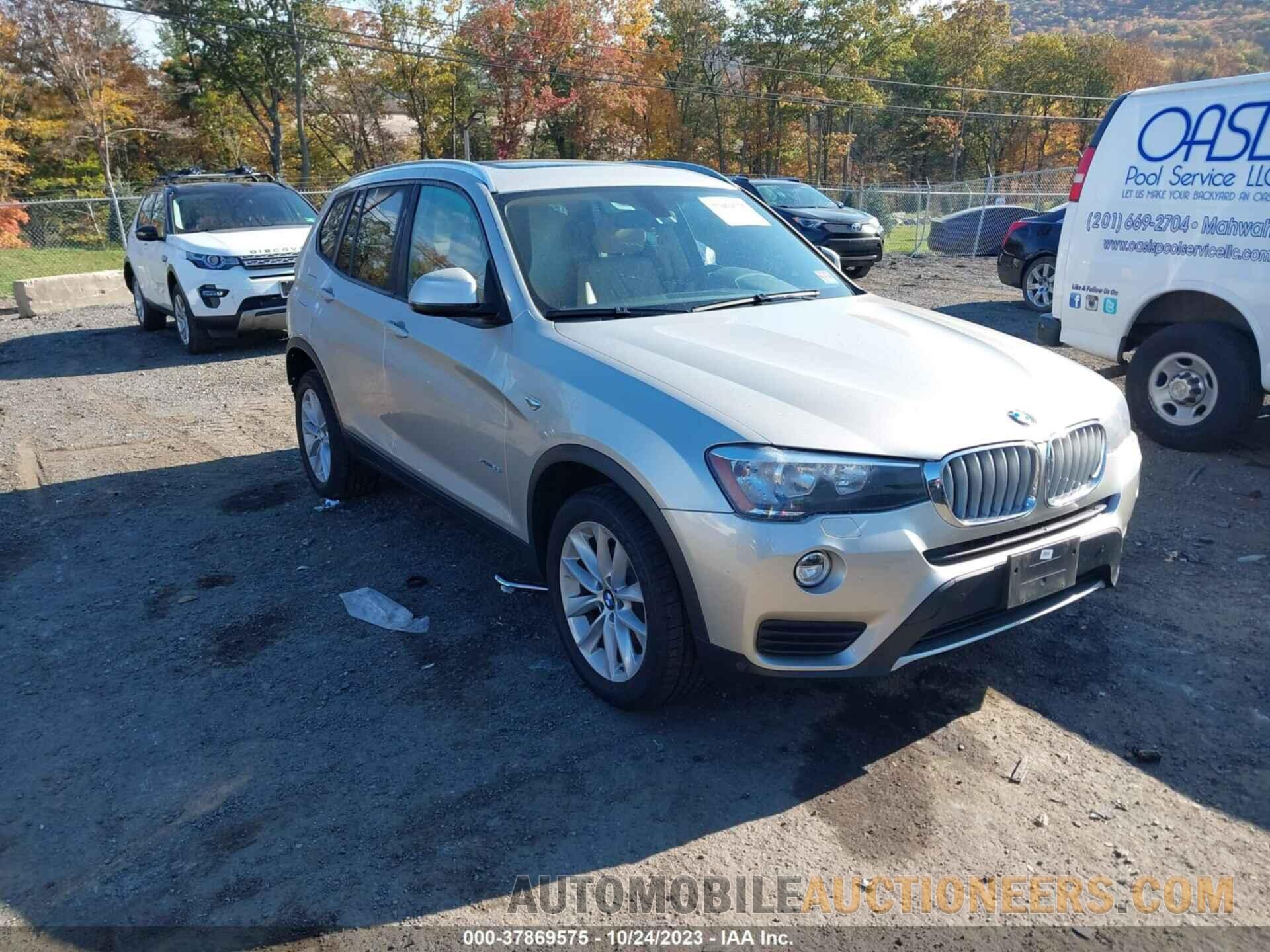 5UXWX9C50G0D72502 BMW X3 2016