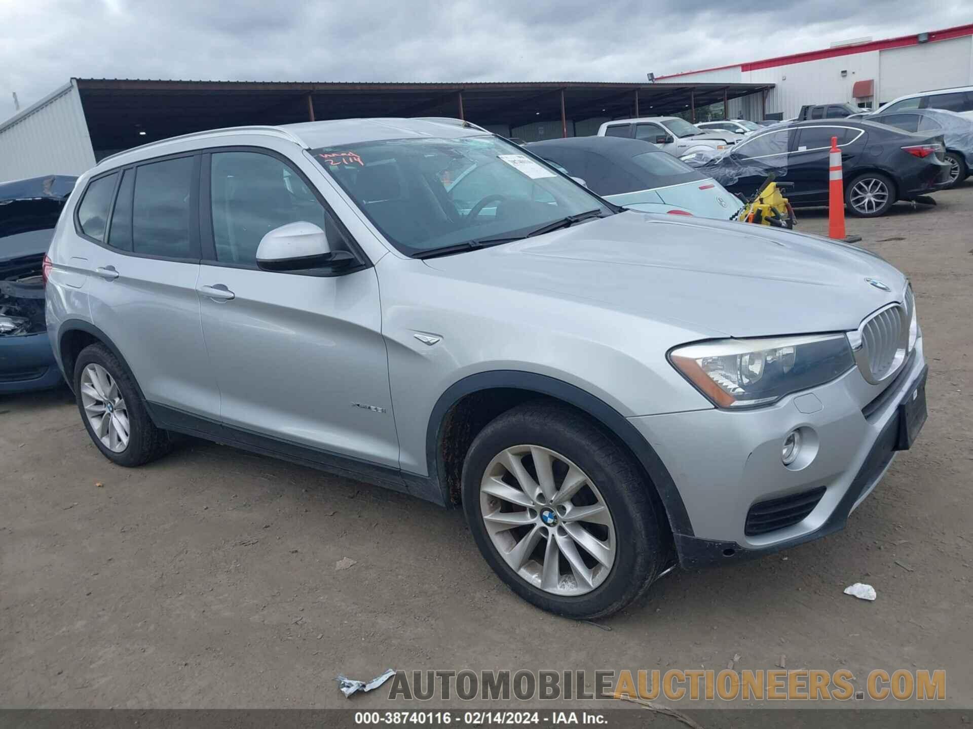 5UXWX9C50G0D73181 BMW X3 2016