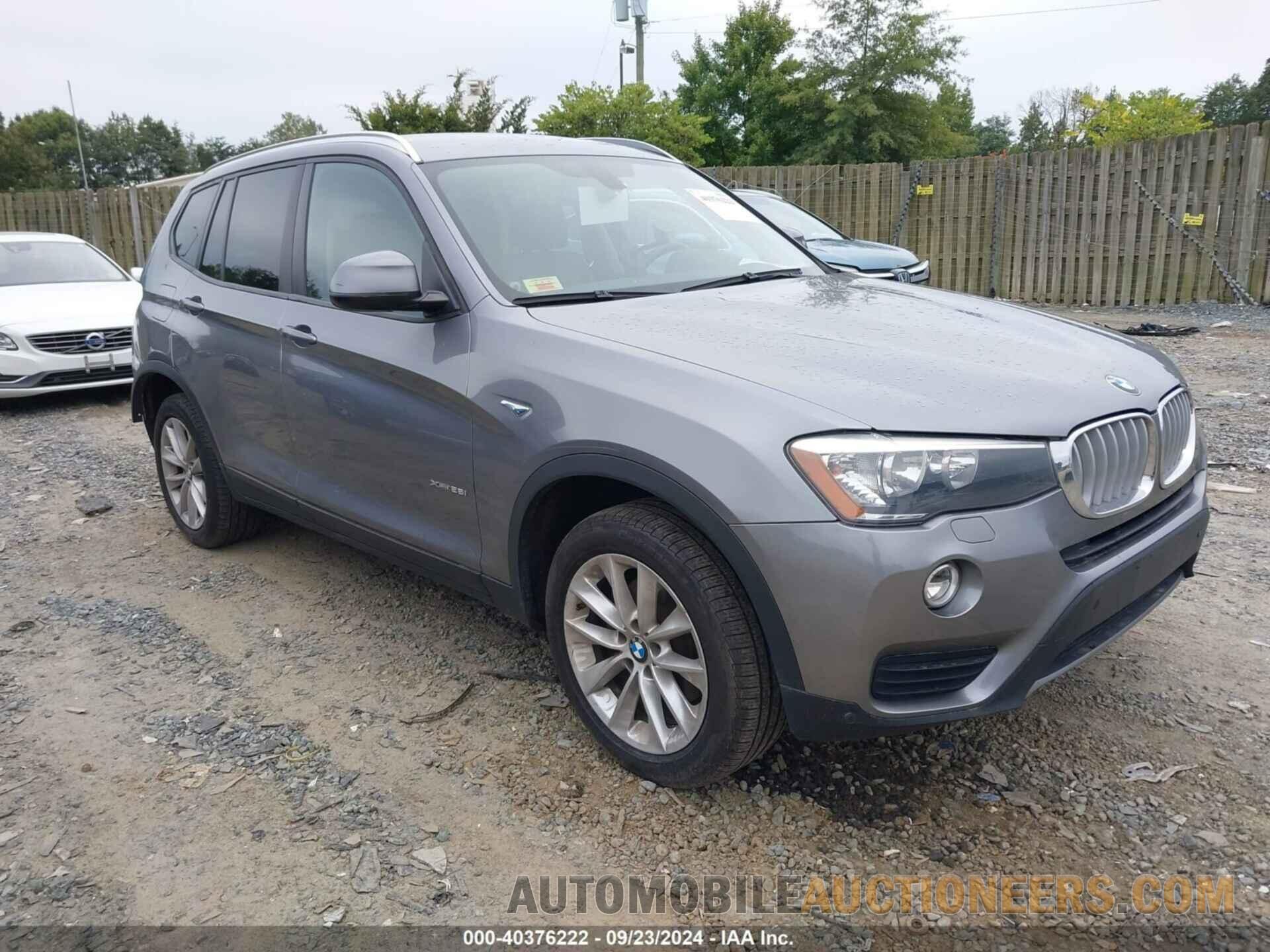 5UXWX9C50G0D73603 BMW X3 2016