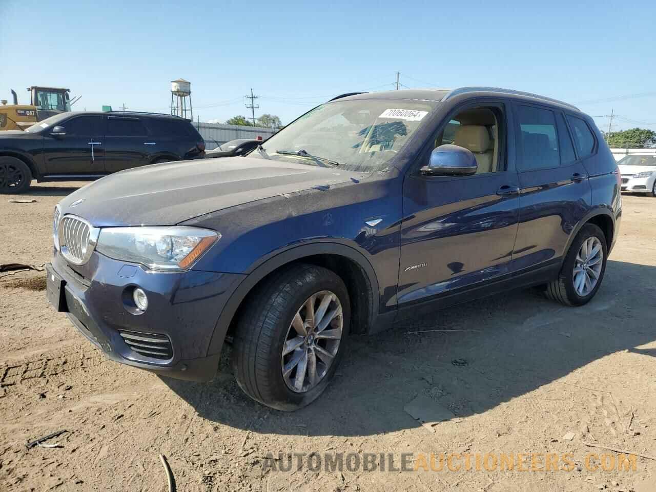 5UXWX9C50G0D73908 BMW X3 2016