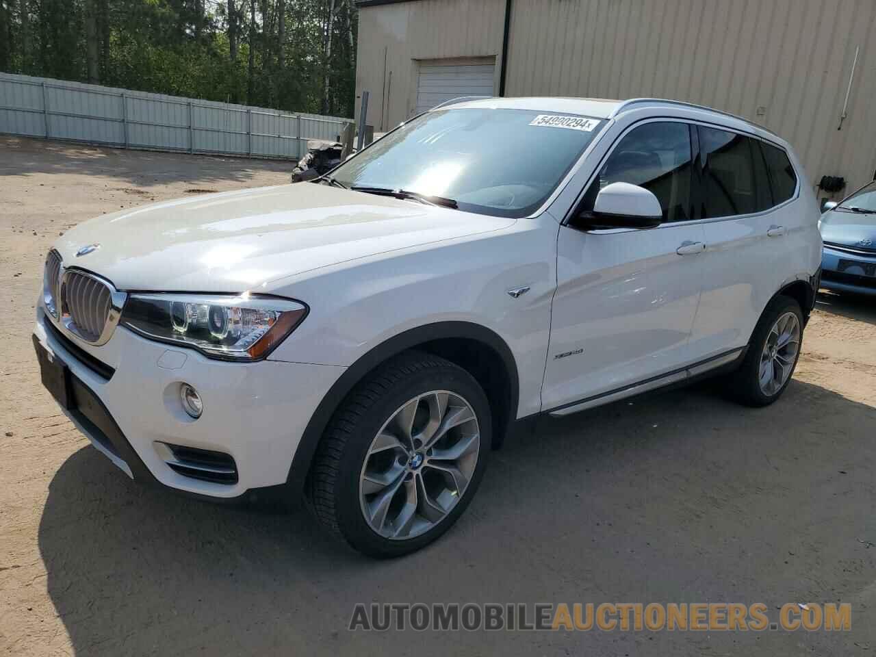 5UXWX9C50G0D75237 BMW X3 2016