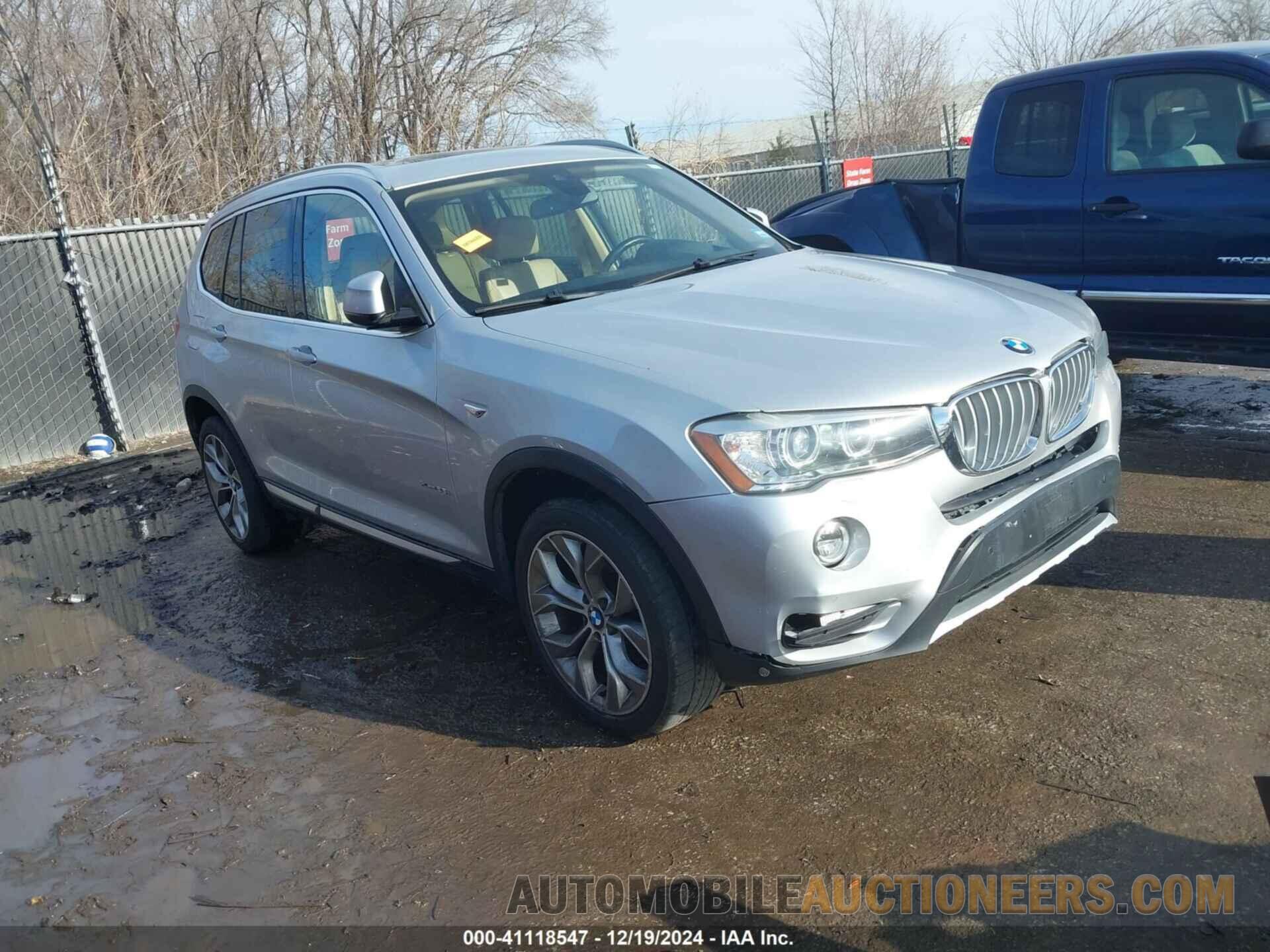 5UXWX9C50G0D76100 BMW X3 2016