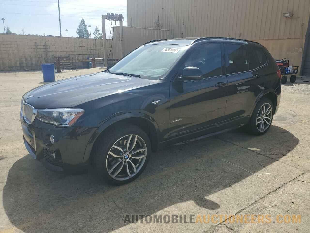 5UXWX9C50G0D77375 BMW X3 2016