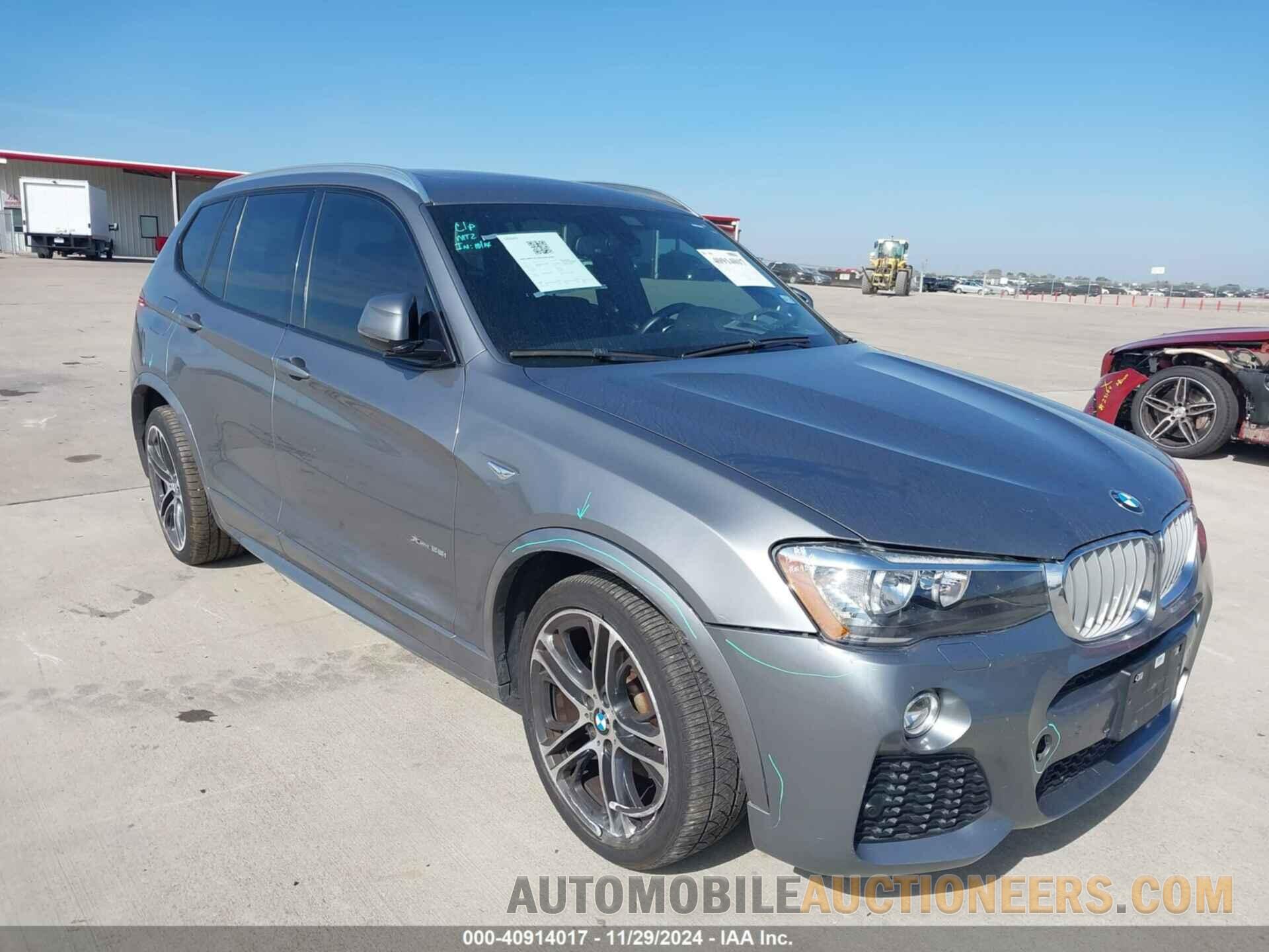 5UXWX9C50G0D78591 BMW X3 2016