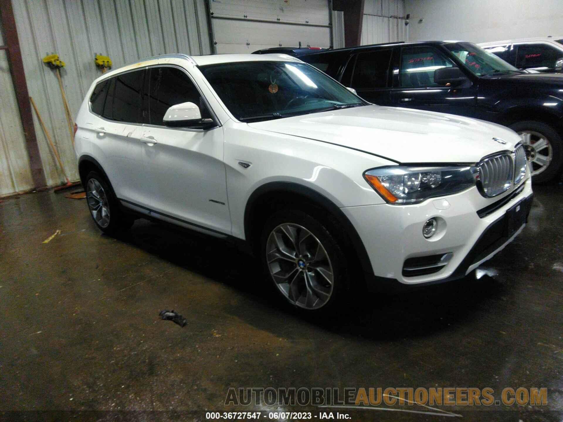 5UXWX9C50G0D79644 BMW X3 2016