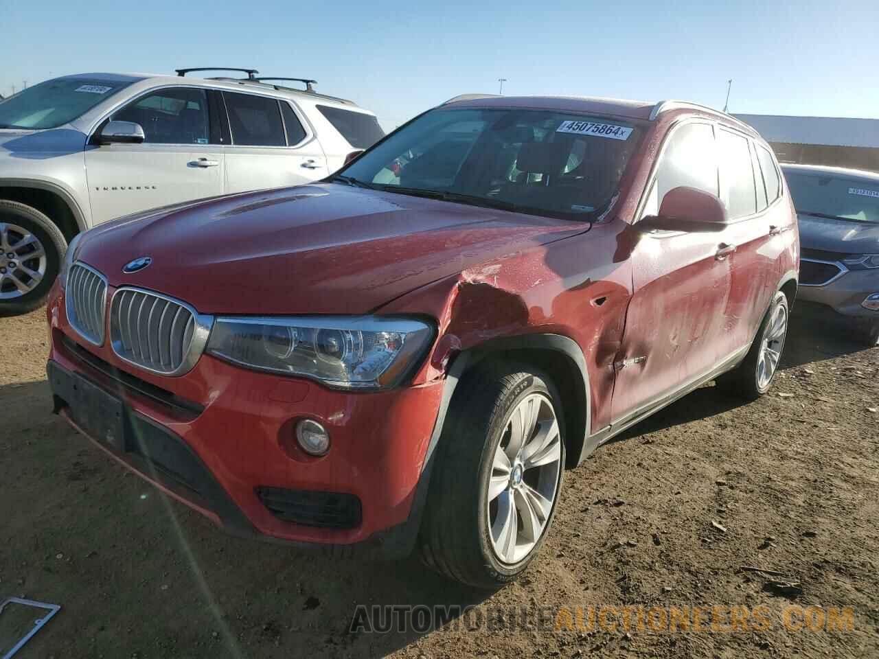 5UXWX9C50G0D79837 BMW X3 2016