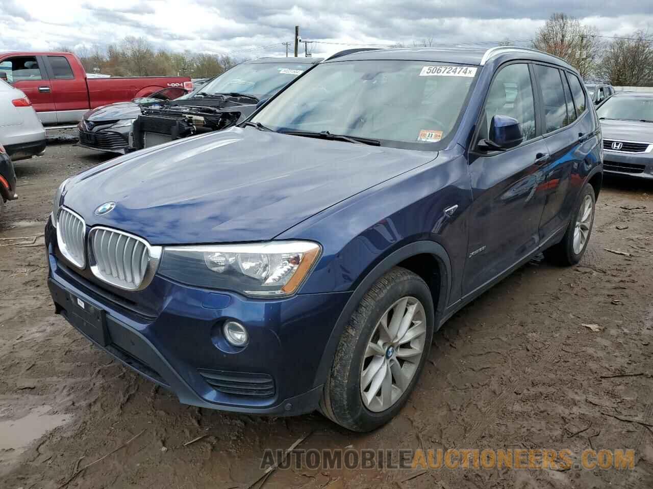 5UXWX9C50G0D80471 BMW X3 2016