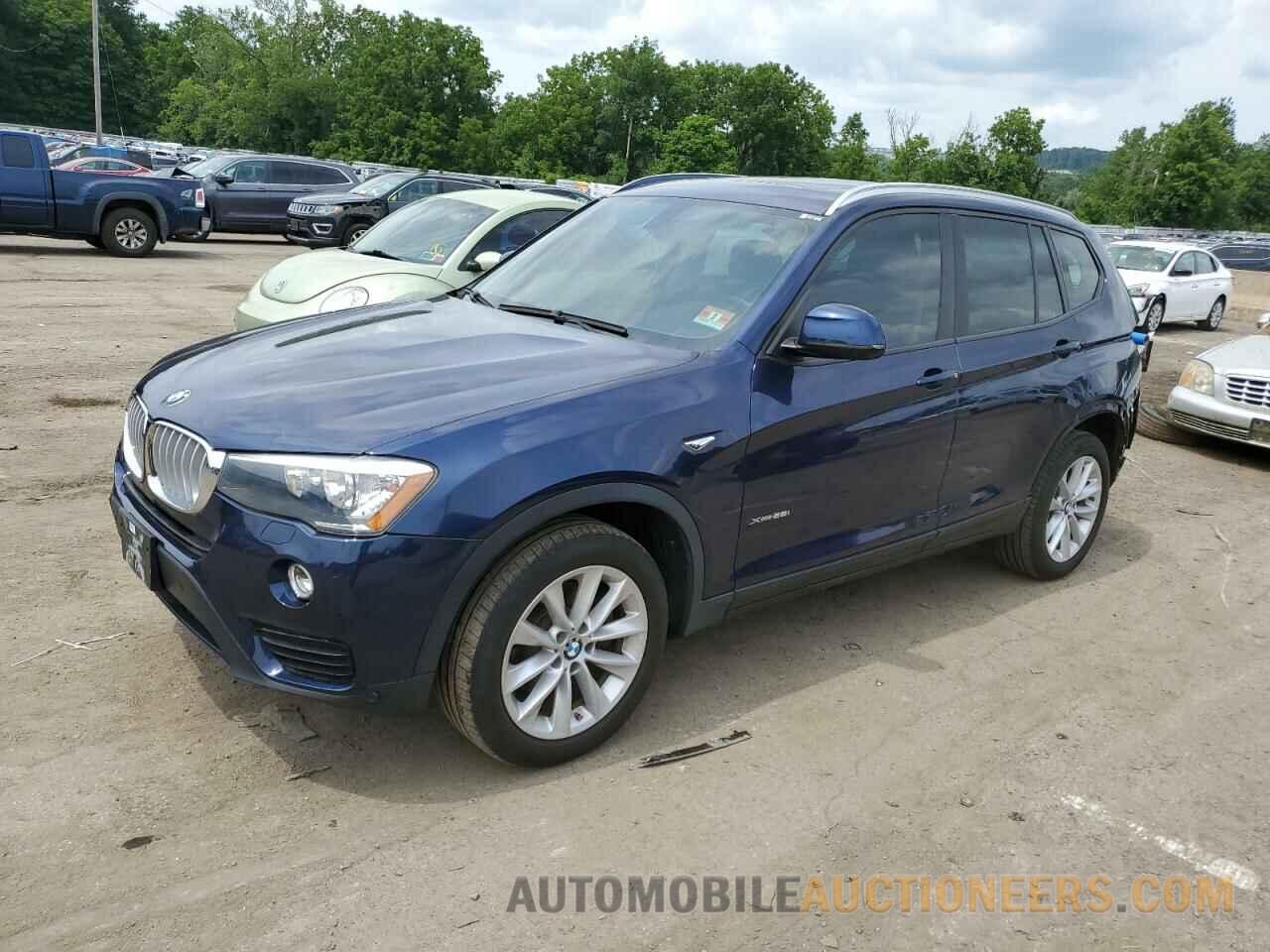 5UXWX9C50G0D80857 BMW X3 2016