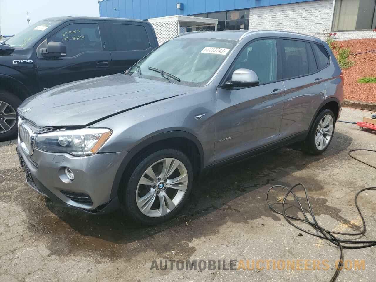 5UXWX9C50G0D81927 BMW X3 2016