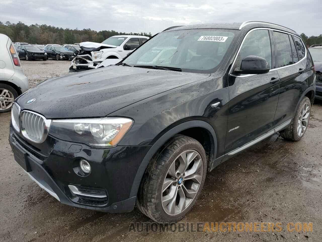 5UXWX9C50G0D82740 BMW X3 2016