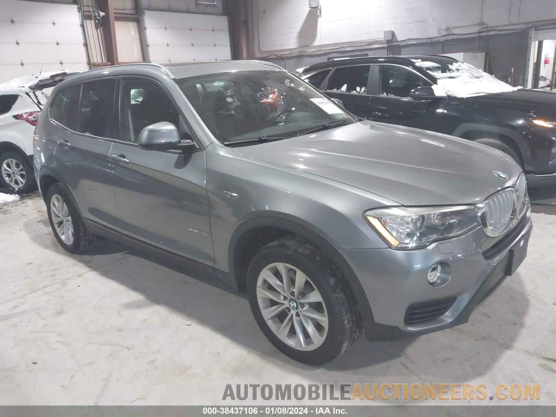 5UXWX9C50G0D83564 BMW X3 2016