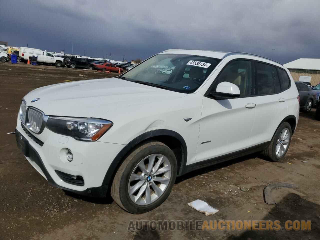 5UXWX9C50G0D83628 BMW X3 2016