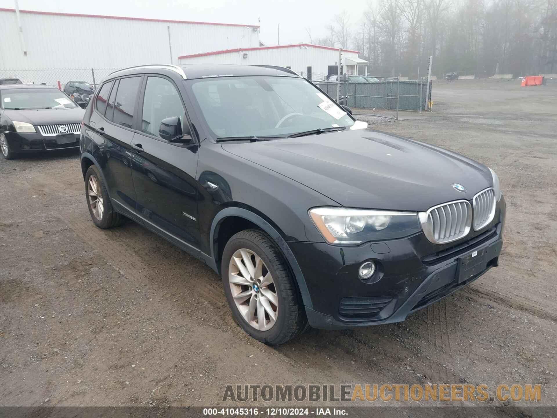 5UXWX9C50G0D85170 BMW X3 2016