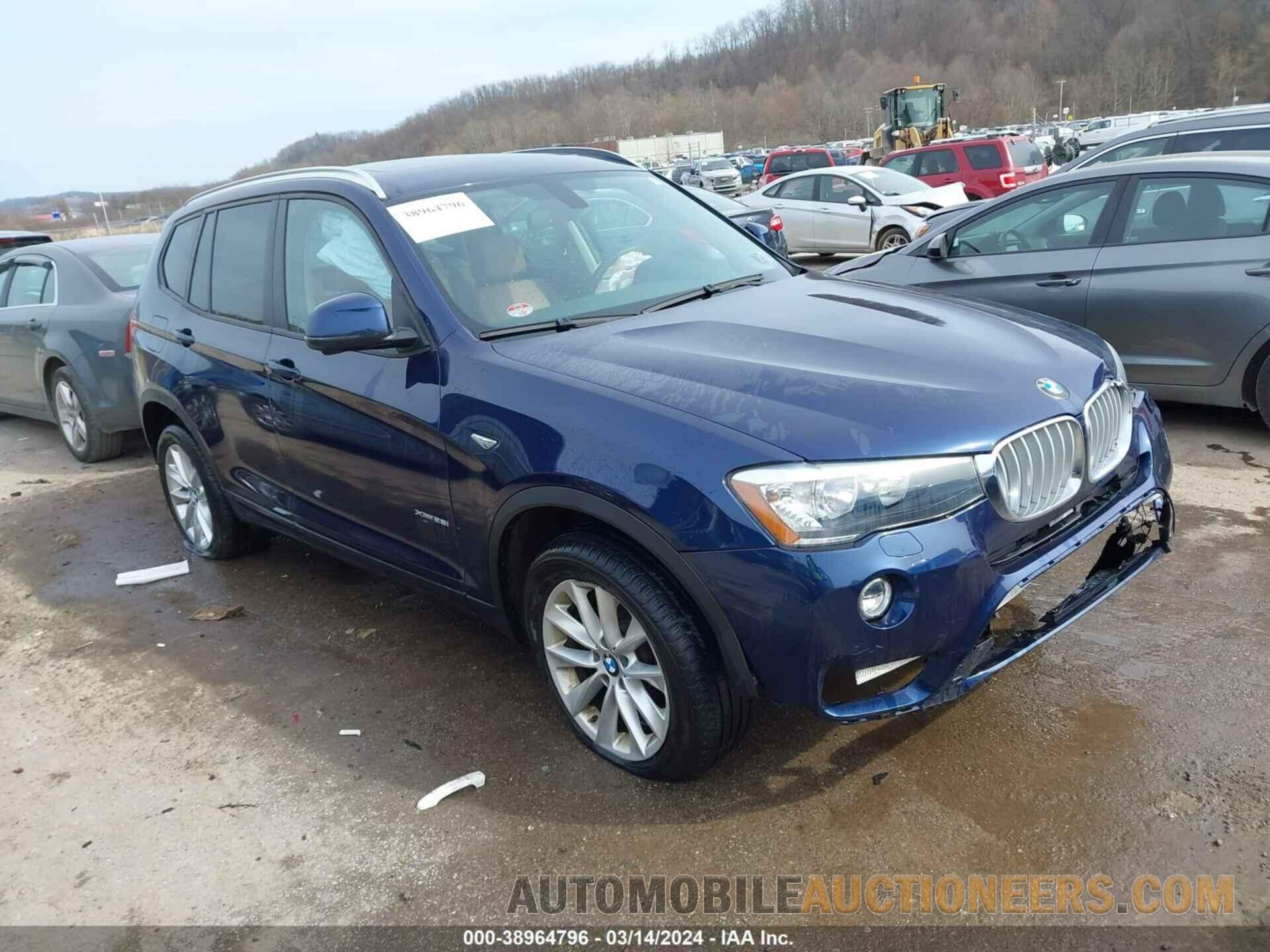 5UXWX9C50G0D87632 BMW X3 2016