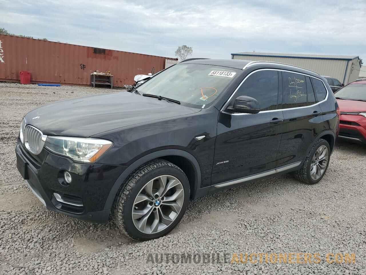 5UXWX9C50G0D89641 BMW X3 2016