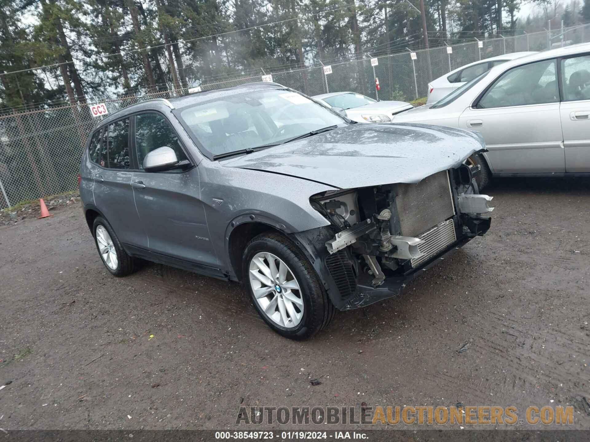 5UXWX9C50G0D90661 BMW X3 2016