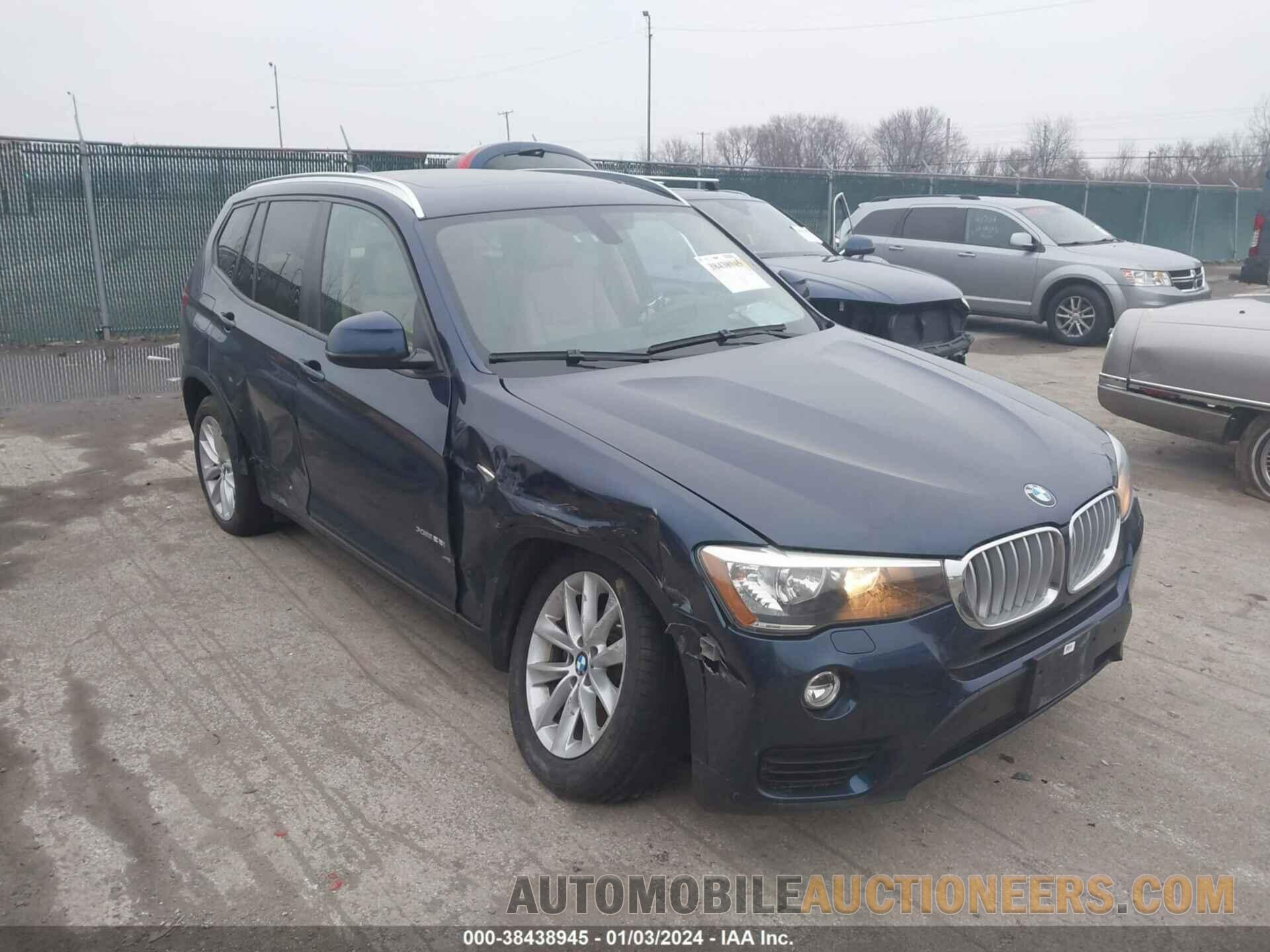 5UXWX9C50G0D92121 BMW X3 2016