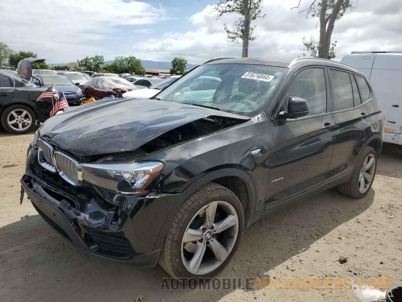 5UXWX9C50H0D96168 BMW X3 2017