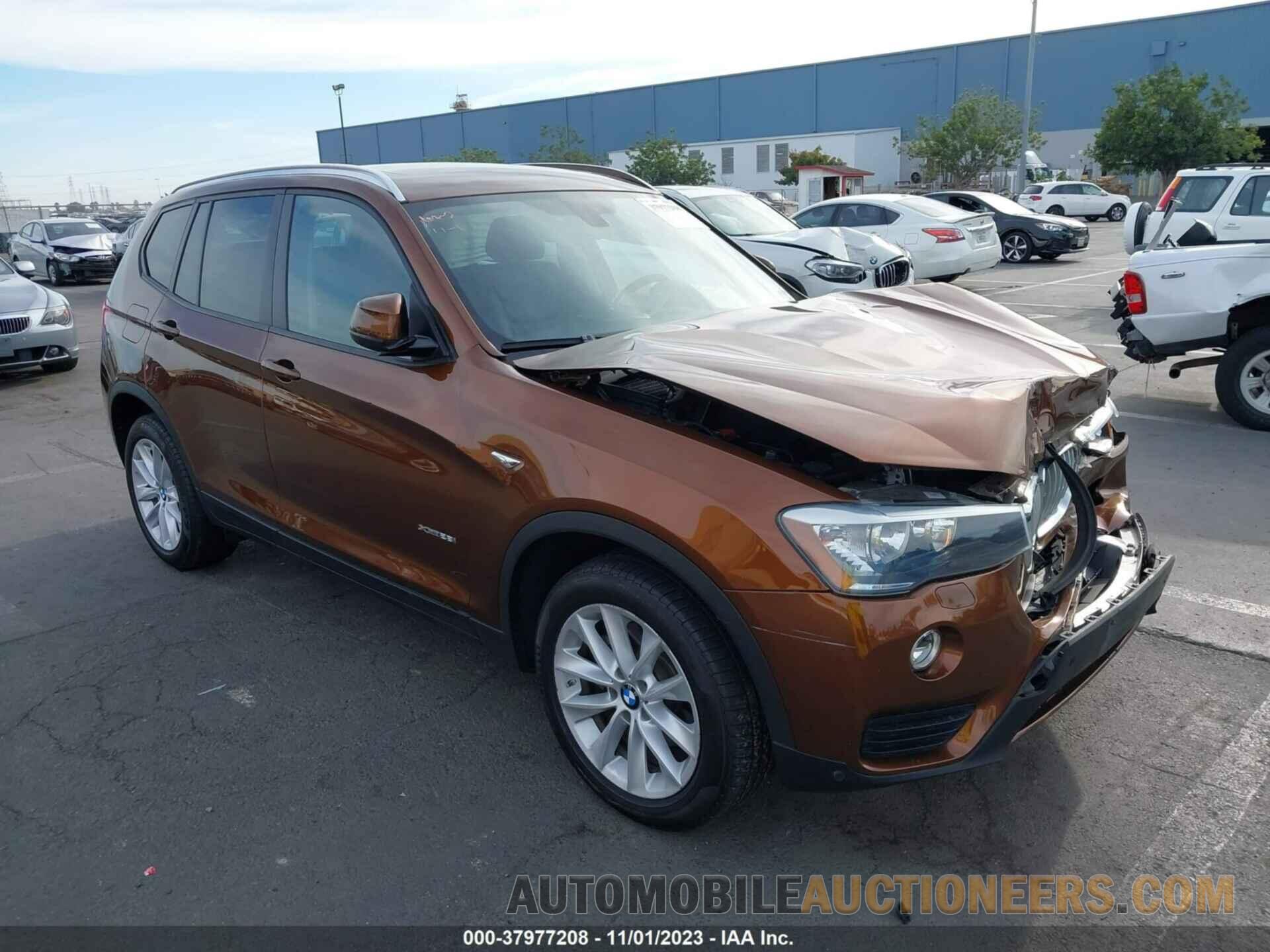 5UXWX9C50H0D96509 BMW X3 2017