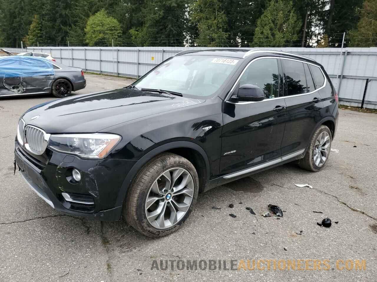 5UXWX9C50H0D99491 BMW X3 2017