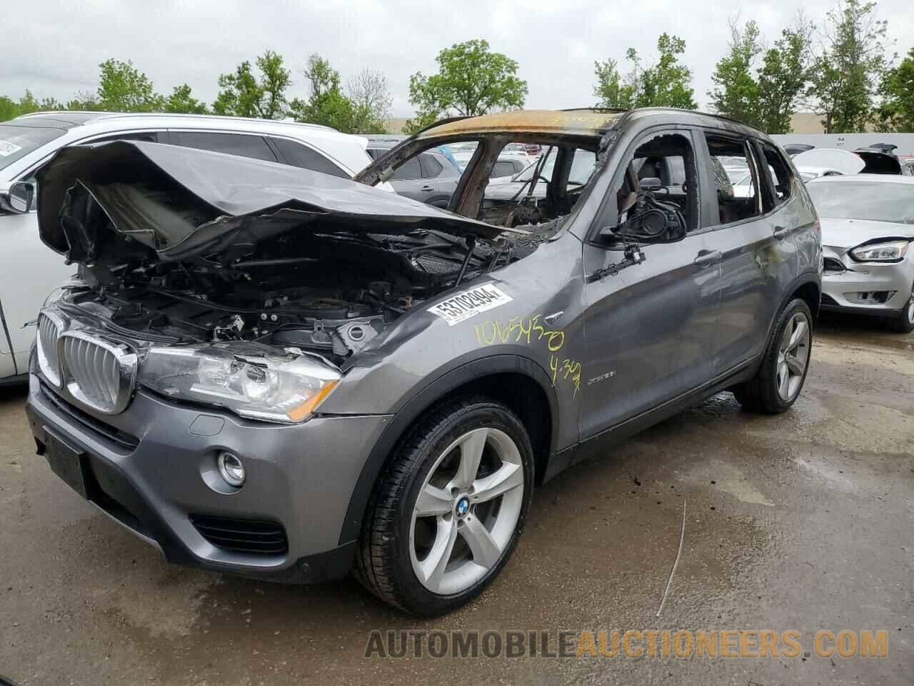 5UXWX9C50H0T01380 BMW X3 2017