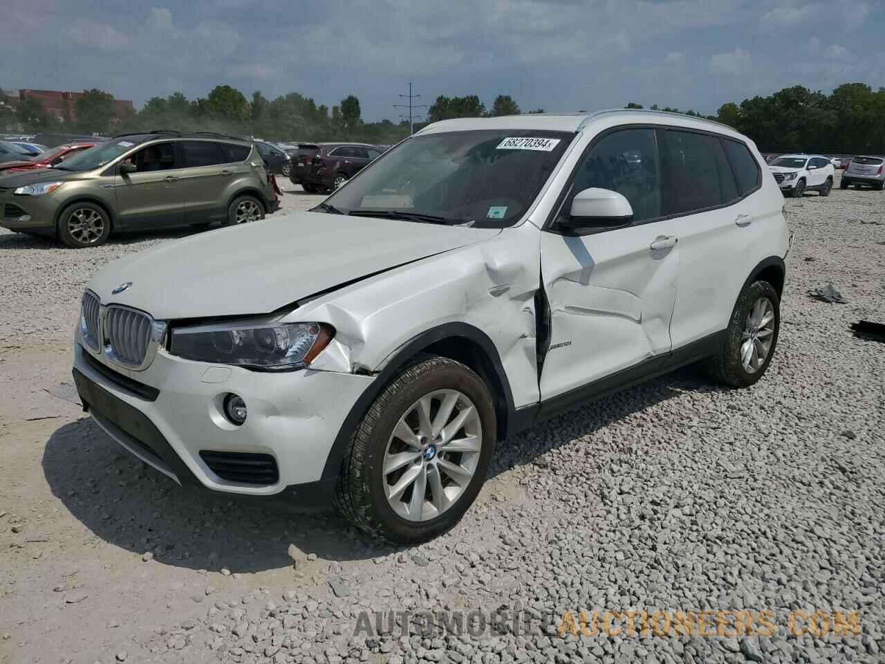 5UXWX9C50H0T01928 BMW X3 2017