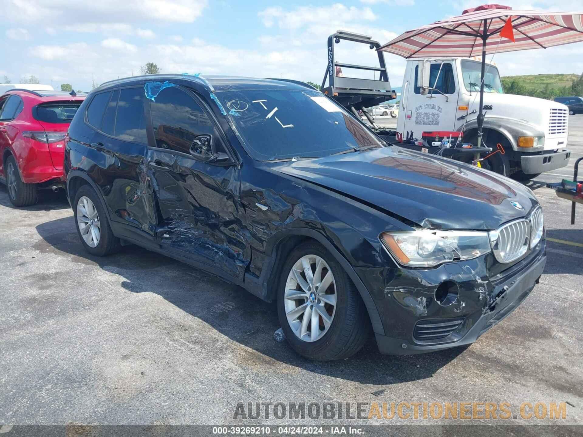 5UXWX9C50H0T02478 BMW X3 2017