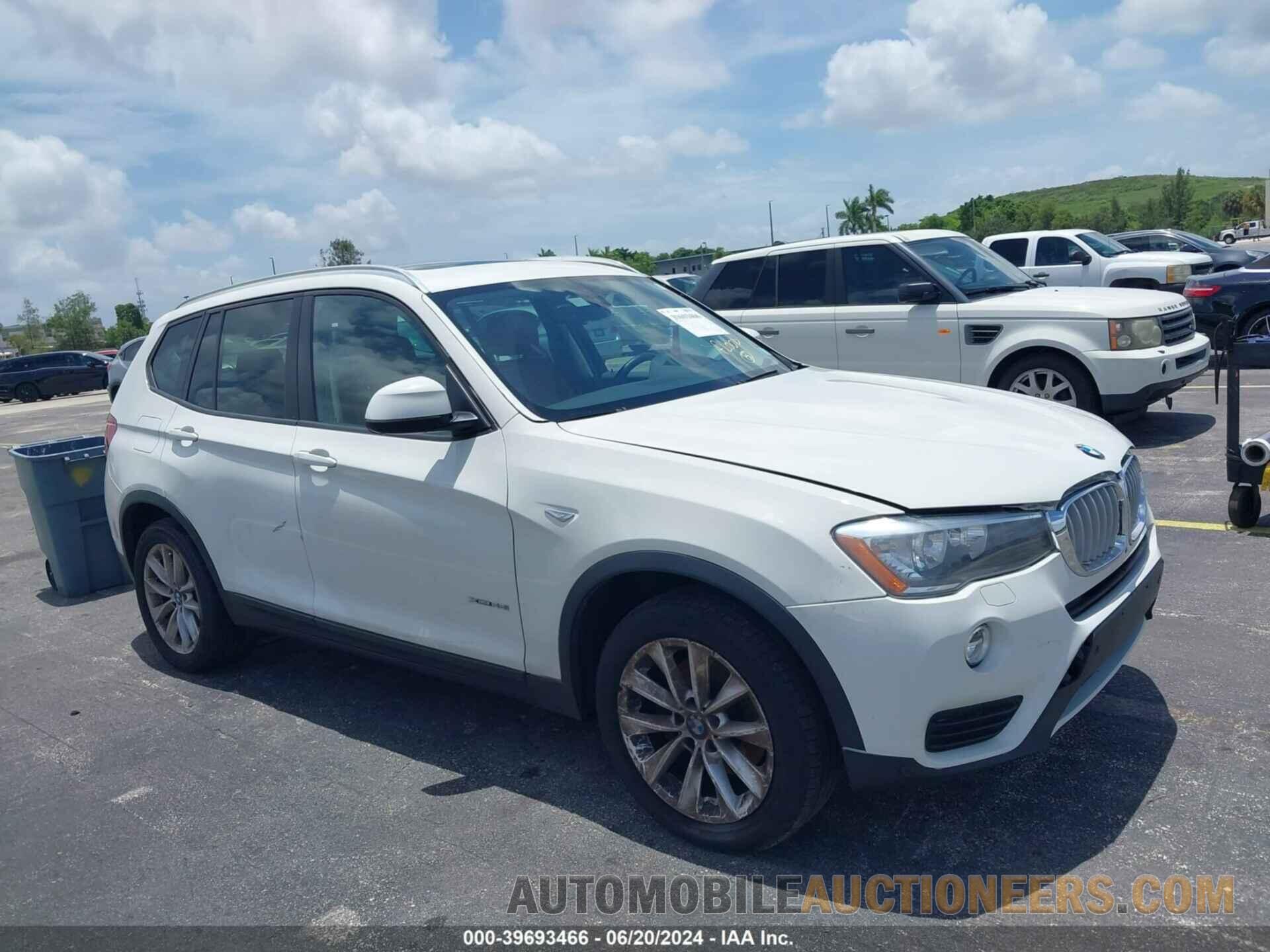 5UXWX9C50H0T03744 BMW X3 2017