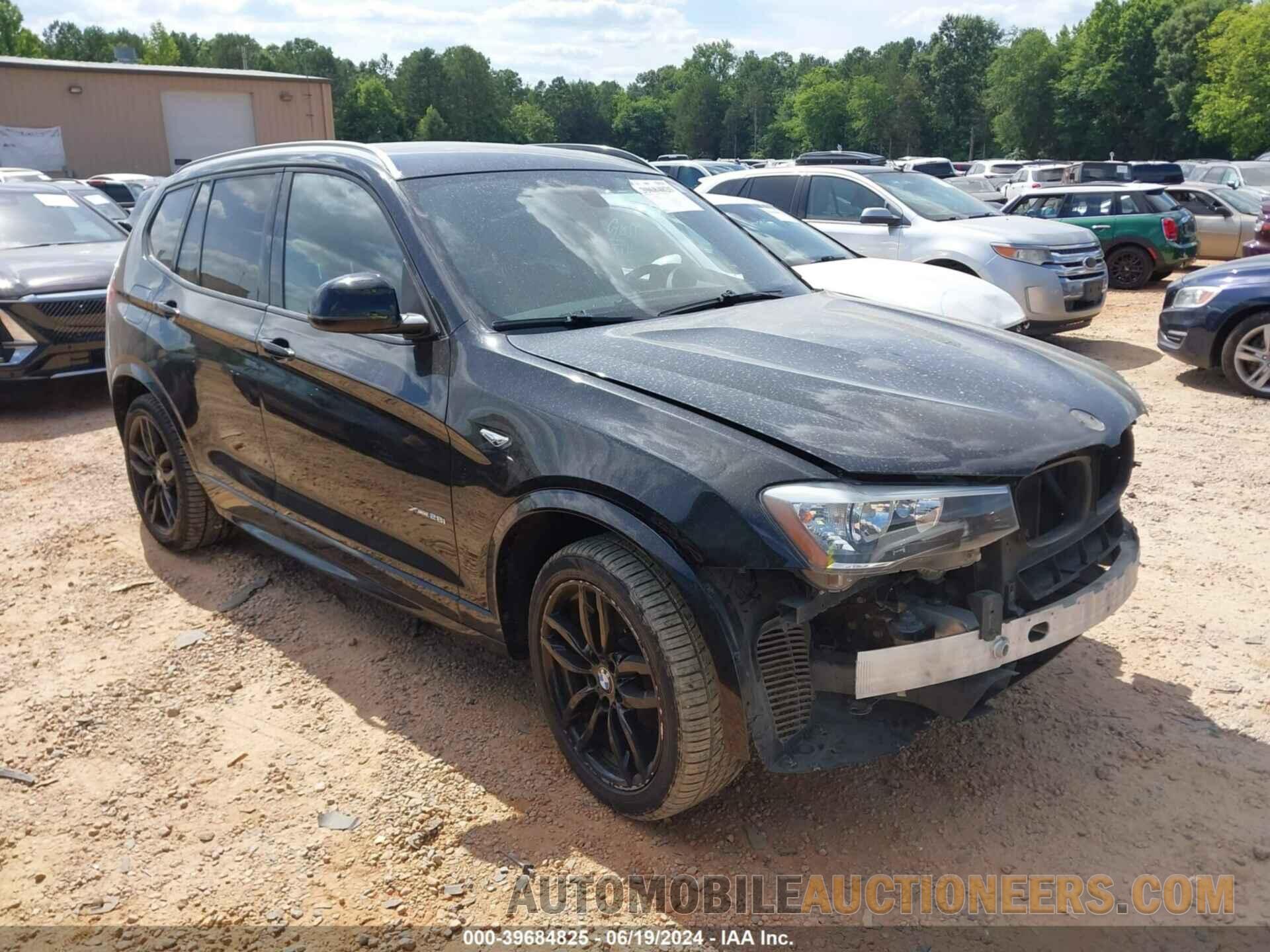 5UXWX9C50H0T07955 BMW X3 2017