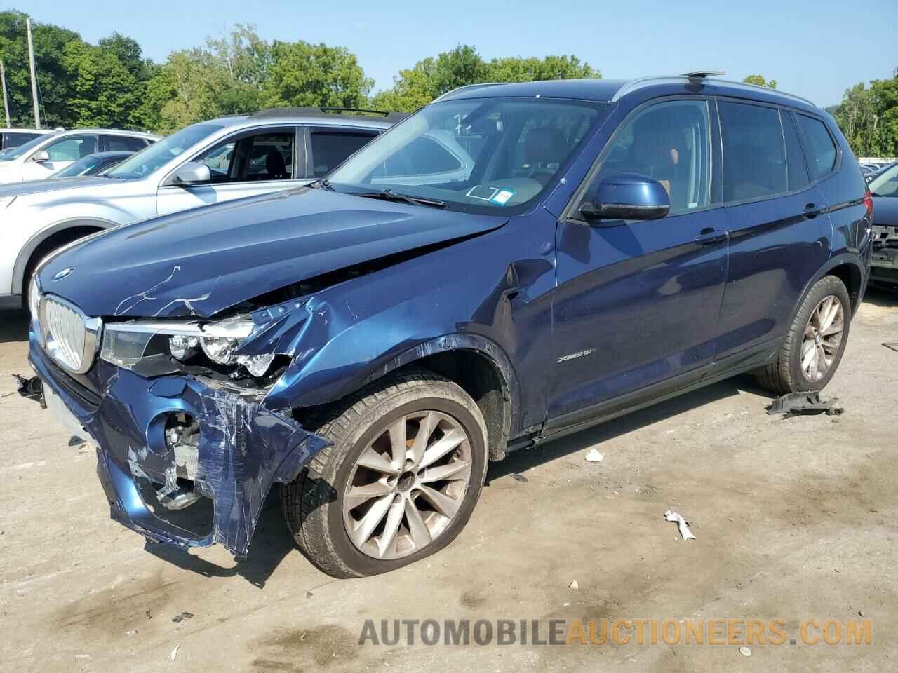 5UXWX9C50H0T09088 BMW X3 2017