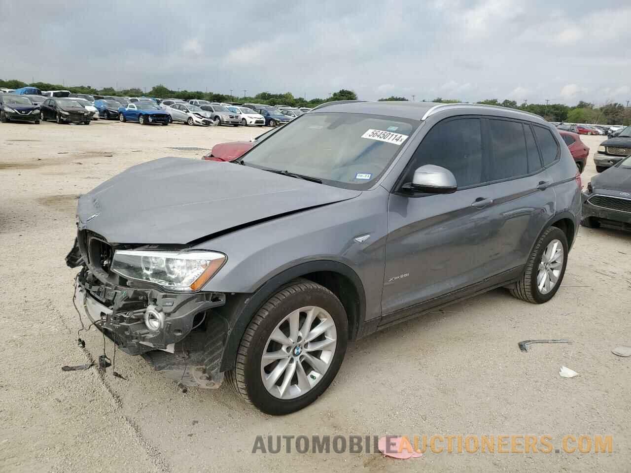 5UXWX9C50H0T12461 BMW X3 2017