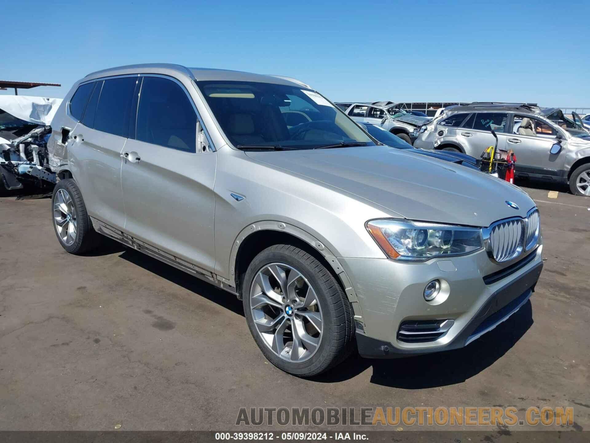 5UXWX9C50H0T13268 BMW X3 2017