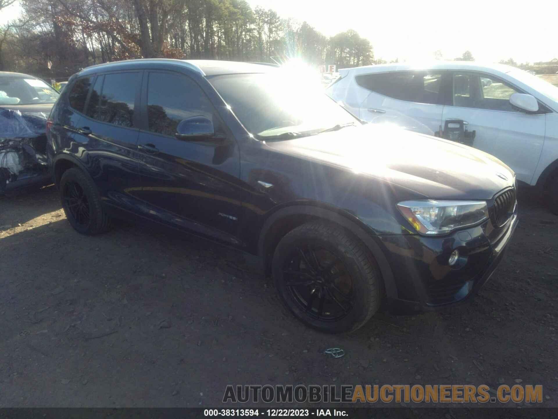 5UXWX9C50H0T14355 BMW X3 2017