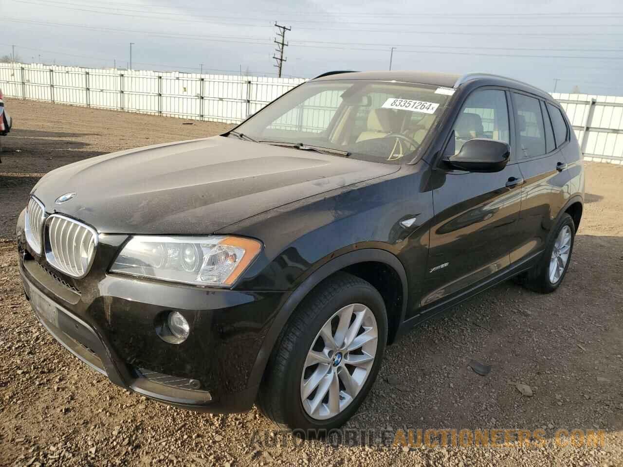 5UXWX9C51D0A30746 BMW X3 2013