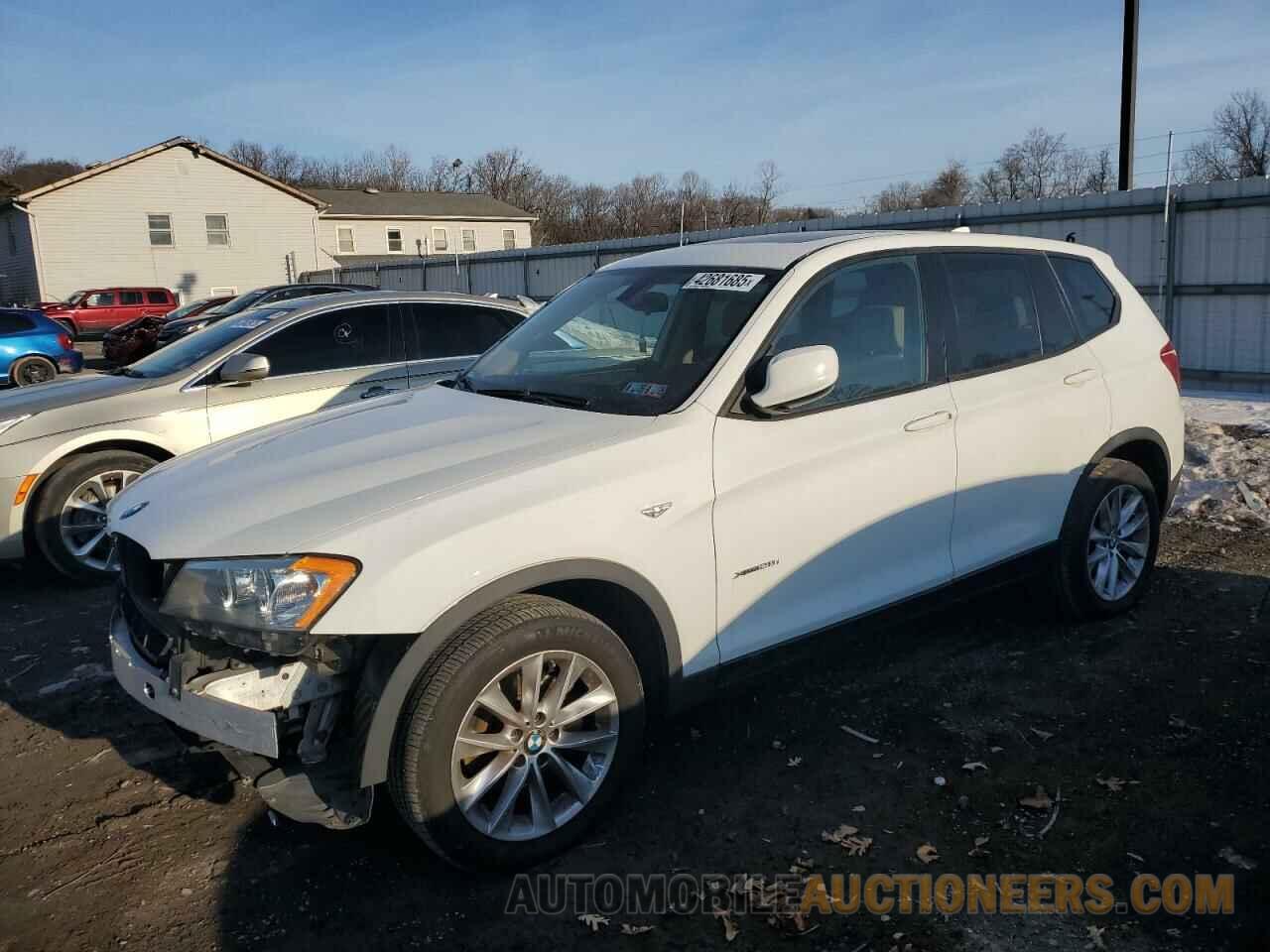 5UXWX9C51E0D10586 BMW X3 2014