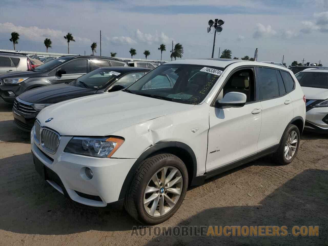 5UXWX9C51E0D26884 BMW X3 2014