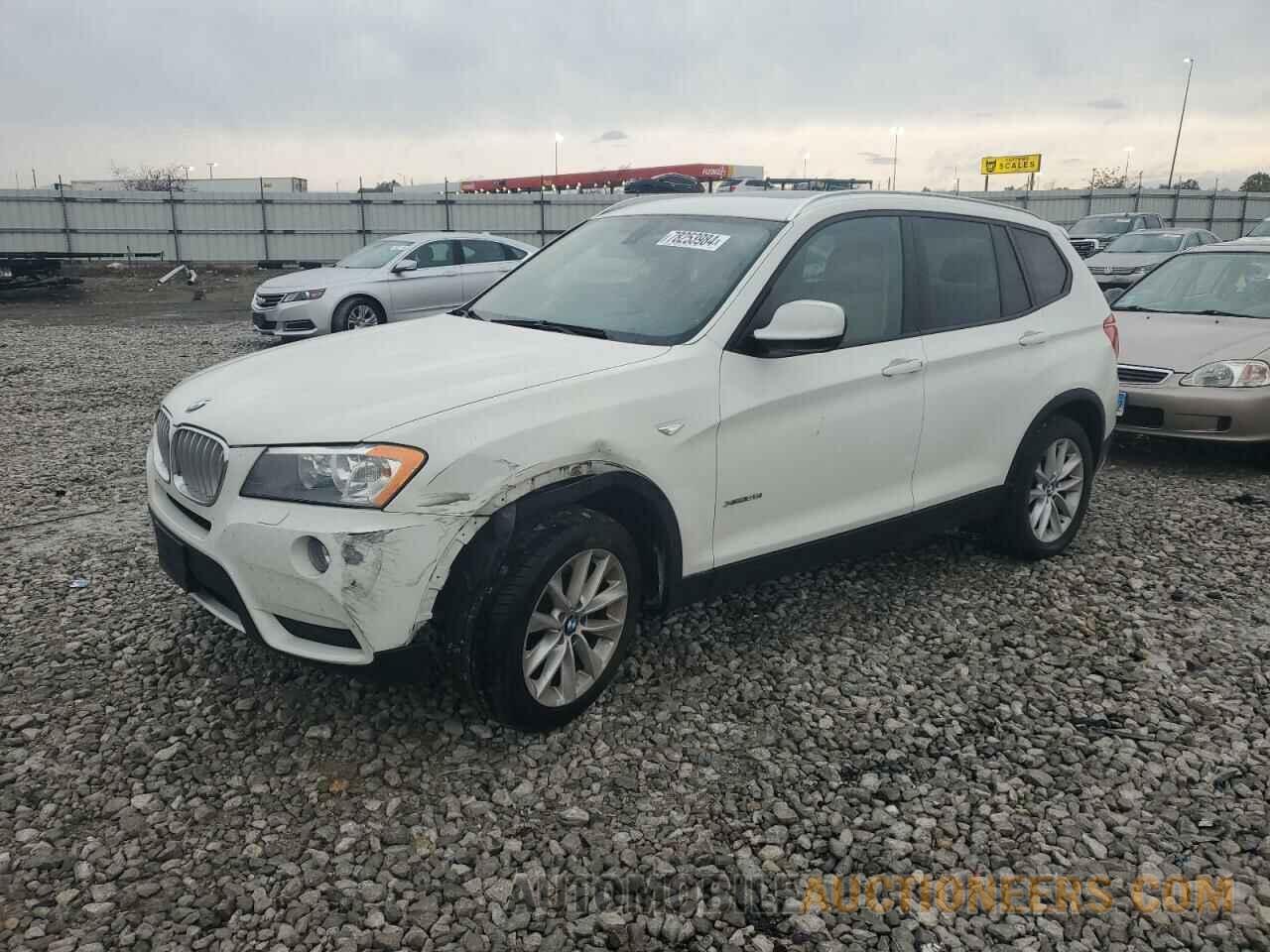 5UXWX9C51E0D29364 BMW X3 2014