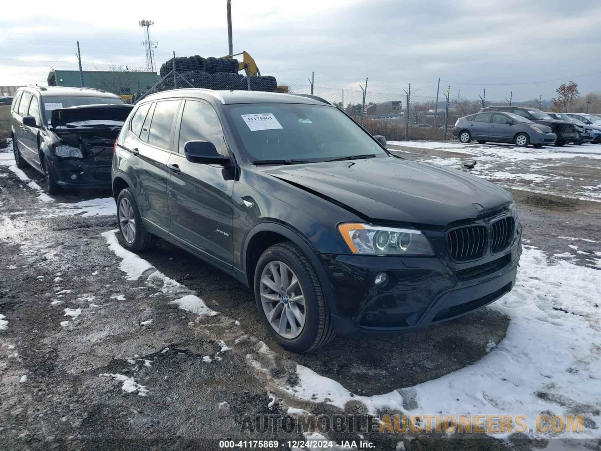 5UXWX9C51E0D39487 BMW X3 2014