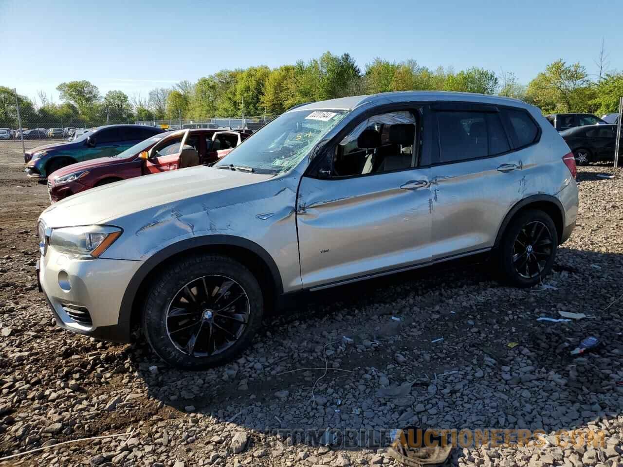 5UXWX9C51F0D44254 BMW X3 2015