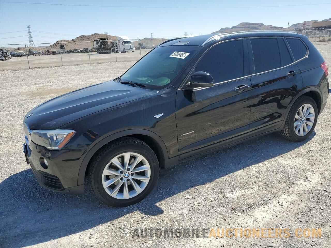 5UXWX9C51F0D47686 BMW X3 2015