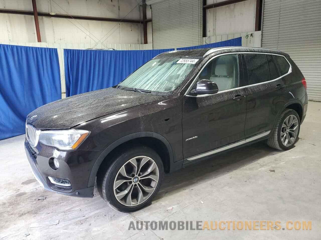 5UXWX9C51F0D48854 BMW X3 2015