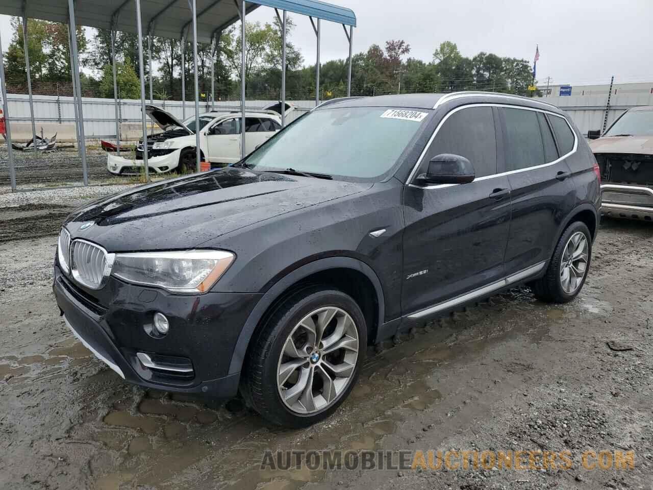 5UXWX9C51F0D48918 BMW X3 2015