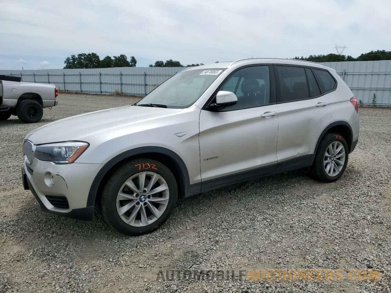 5UXWX9C51F0D49597 BMW X3 2015