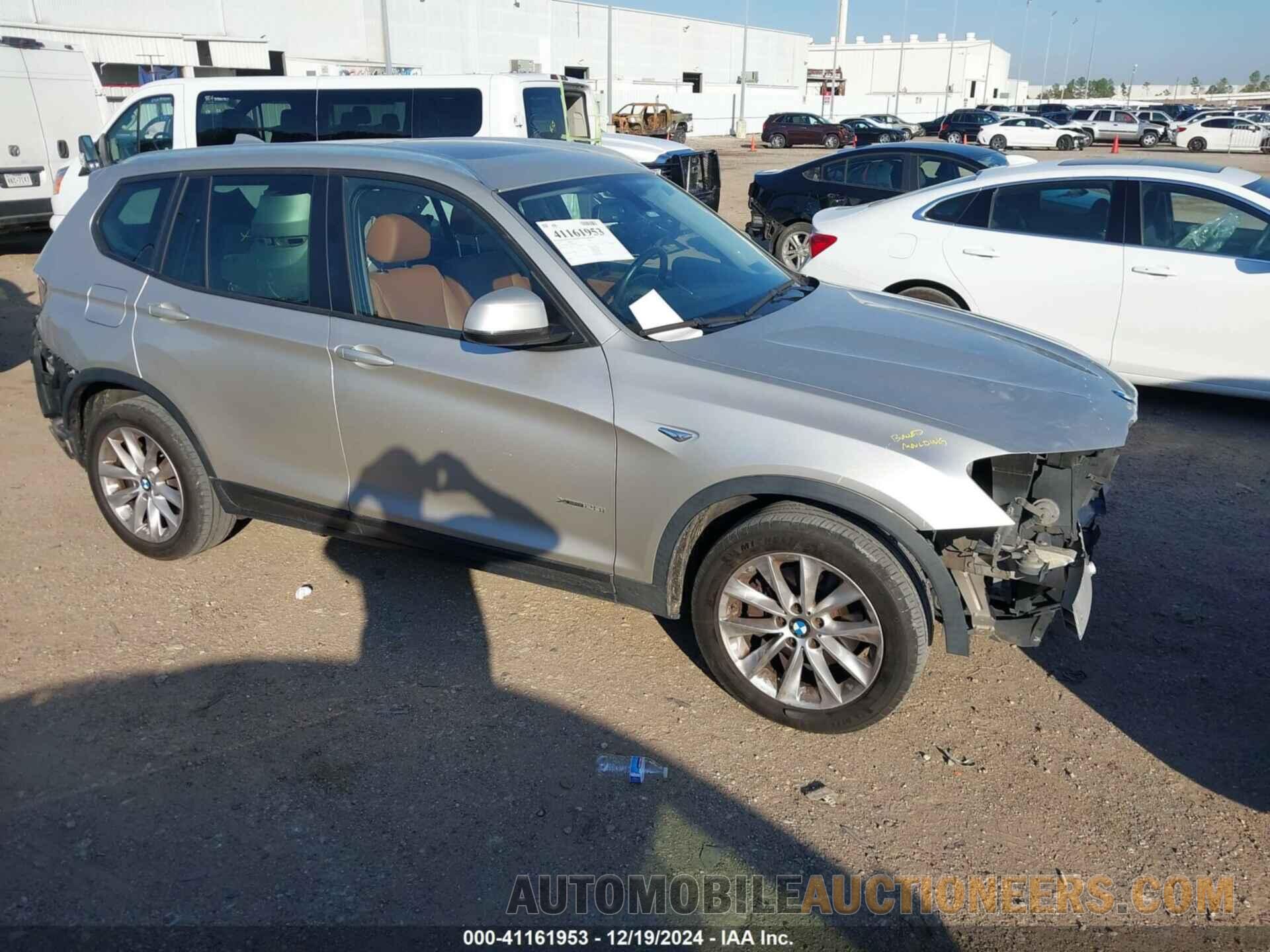 5UXWX9C51F0D50474 BMW X3 2015