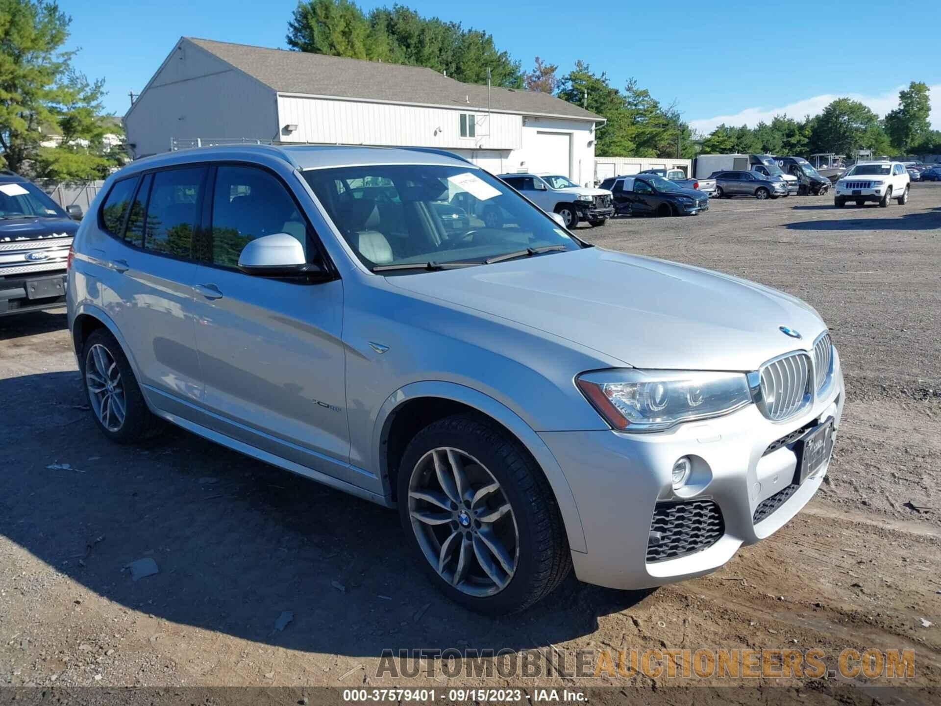 5UXWX9C51F0D50619 BMW X3 2015